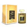 Oudh Gold Bottle Poster with Boxes Intense White EDP