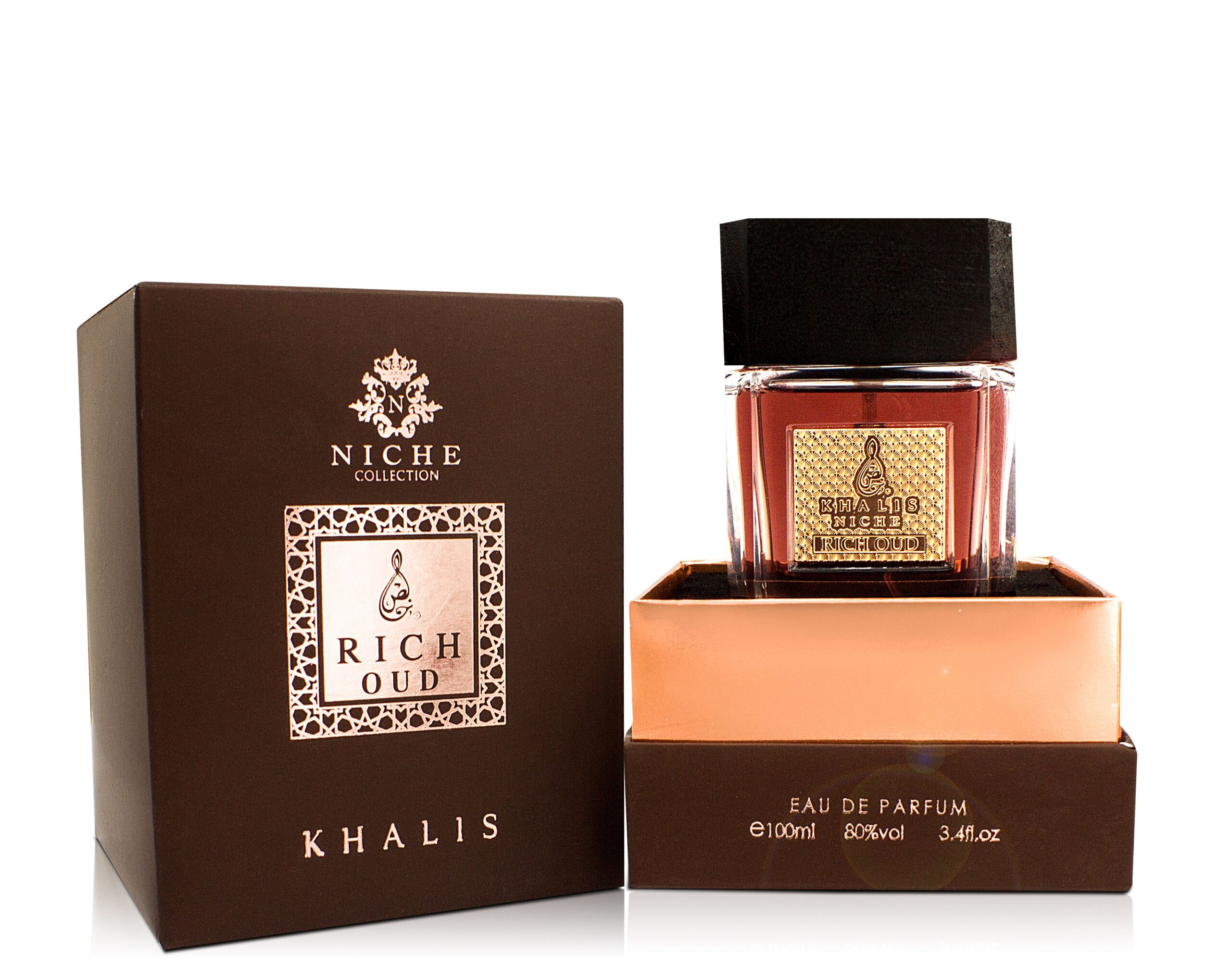 Rich Oud White Background EDP